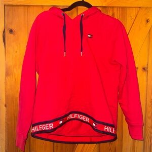 Tommy Hilfiger Vibrant Red Men's Hoodie